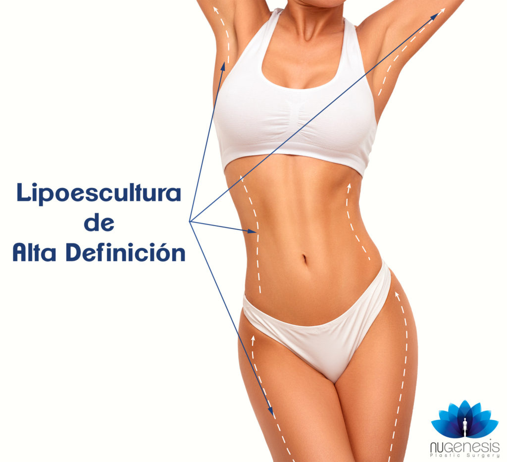 Areas que pueden realizar lipoescultura alta definición